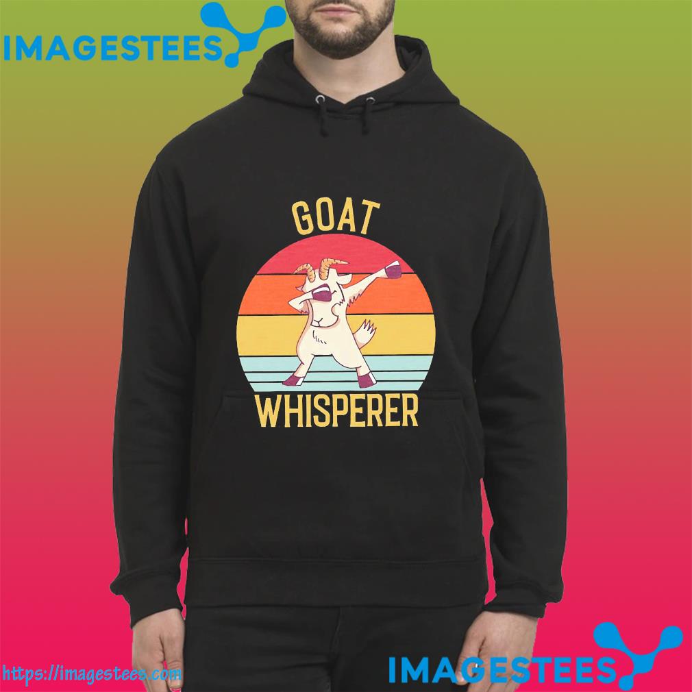 Dabbing Goat whisperer vintage hoodie