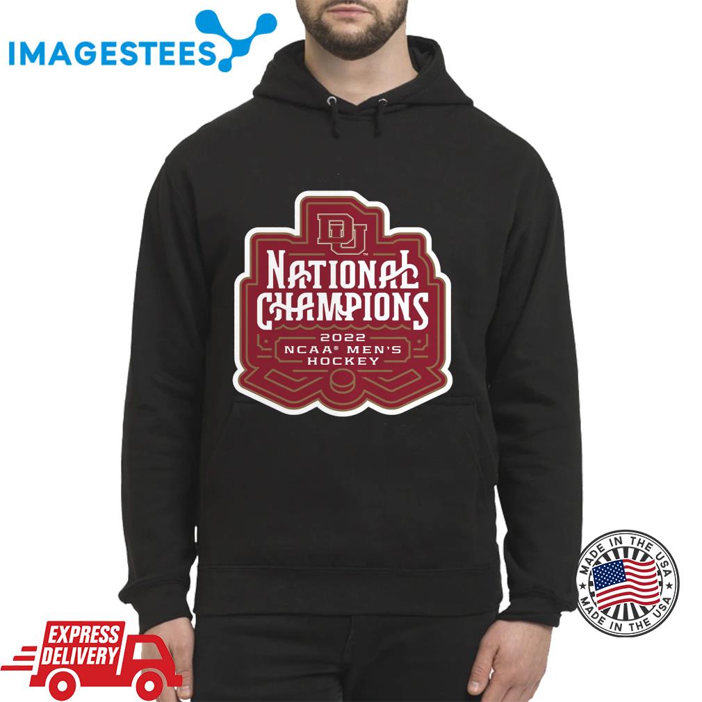 Denver Pioneers National Champions 2022 NCAA Men's Ice Hockey Shirt ...